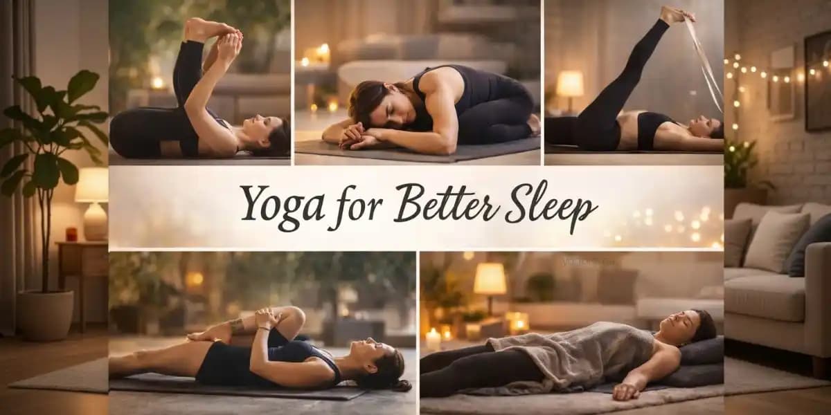 Yoga for Better Sleep & Insomnia – A Natural Way to Rest Deeply