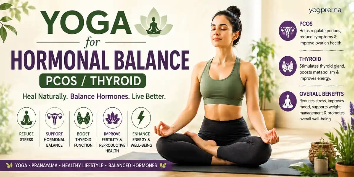 Yoga for Hormonal Balance (PCOS/Thyroid)